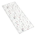 Nature Hand Towels for Bathroom,Cherry Branches Flowers and Birds,Ultra