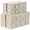 Off White-Set of 2 (1 Large 1 Medium), variant on Cable Management Box Handmade Macrame Cord Storage Organizer Power Strips Outlet Router Adapter Tv Wire Hider Cover Under Desk Cotton Rope Woven Boxes With Lid (off White Large)