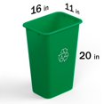 thumbnail image 2 of Gallon Garbage Can, 2 of 12