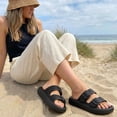 thumbnail image 3 of Ecetana Slides Sandals for Women Cloud Slides Pillow House Sandals Non-slip Shower Shoes, 3 of 8