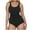 Black, variant on VBTAPA Tankini Swimsuits for Women Slim Fit Tank Tops with High Waisted Bottoms 2 Piece Modest Bathing Suits Tummy Control Beach Swimwear Sets Today's Sales Hot Pink M