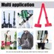 thumbnail image 2 of Correas De Hombro Para Bastones De Esquí Correas De Hombro Para Bastones De Esquí Correa de transporte con asa, correa de hombro ajustable para bastón de esquí para esquí y snowboard (rojo), 2 of 8
