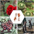 thumbnail image 5 of Guantes de jardinería para mujer con estampado largo, guantes para recortar rosas resistentes a puñaladas, protección del antebrazo, 5 of 5