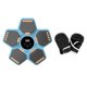 thumbnail image 4 of Máquina de entrenamiento de boxeo con música inteligente, tapete electrónico para karate y deportes para niños Azul con guantes, 4 of 9