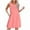 Pink, variant on XUNKUSGA Womens Summer Dresses Casual Loose Pleated Front Tshirt Loose Sleeveless Tank Sundresses with Pockets Soft Stretchy Breathable Women Dresses for Beach Travel Party S-2XL Pink