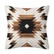 thumbnail image 4 of 4 fundas de almohada bohemias, color negro y marrón, abstractas, decorativas, para decoración del hogar, 18 x 18 pulgadas, 4 of 6