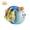 Blue, variant on Baby Rattle Toy - Animal Rattle Teether Ball, Infant Easy-Grasp Sensory Shaking Toy, Soft Silicone Base Developmental Play Toy for Infants 0-12 Months Boys Girls, Baby Shower Gift, Blue