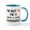 White/Blue Inside, variant on CafePress - 70 Year Old Designs Mug - 11 oz Ceramic Mug - Novelty Coffee Tea Cup