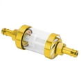 thumbnail image 3 of Akozon Replacement Fuel Filter  with Glass and Aluminium Shell for Cars ATVs SUVs Motorcycles and Pit Bikes, 3 of 8