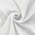 thumbnail image 5 of PrimeBeau Semi Sheer Grommet Curtains, Light Filtering Linen Blend, 52"x96" , 2 Panel Set, White, 5 of 8