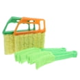 thumbnail image 3 of KAKOWELY window seal cleaner 1 Set Window Blind Cleaner Tool Blind Cleaner Duster Tool 7 Finger Dusting Brush Handheld Mini Duster Brush For Air Conditioner Blinds Fan Housekeeping Car Vent, 3 of 5