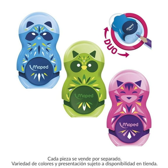 Goma-sacapuntas Maped Mini Cute Loopy Varios Modelos 1 pza