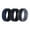 #8, variant on Silicone Wedding Ring for Men: 3 Pack 8mm Width Breathable Air Grooves Silicone Rubber Wedding Engagement Bands Christmas Valentine's Day Gift, Size 8