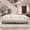 White, variant on Aukfa 84" Contemporary Sofa, 3 Seater Couch for Living Room, Chenille, Green
