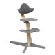 thumbnail image 1 of Silla Nomi de madera de roble blanco gris para niños y adolescentes, 1 of 6