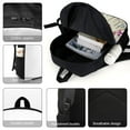 thumbnail image 4 of The Midnight Gospel Cartoon Shoulder Backpack School Bag Bookbag Multipurpose Laptop Backpack, 4 of 5