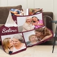 thumbnail image 3 of Custom Blanket with Photos/Text, Personalized Picture Blanket Throw Using My Own Photos, Customized Memorial Mothers for Mom Dad Family Friends - 4 Size (1 Photo W/Text), 3 of 6