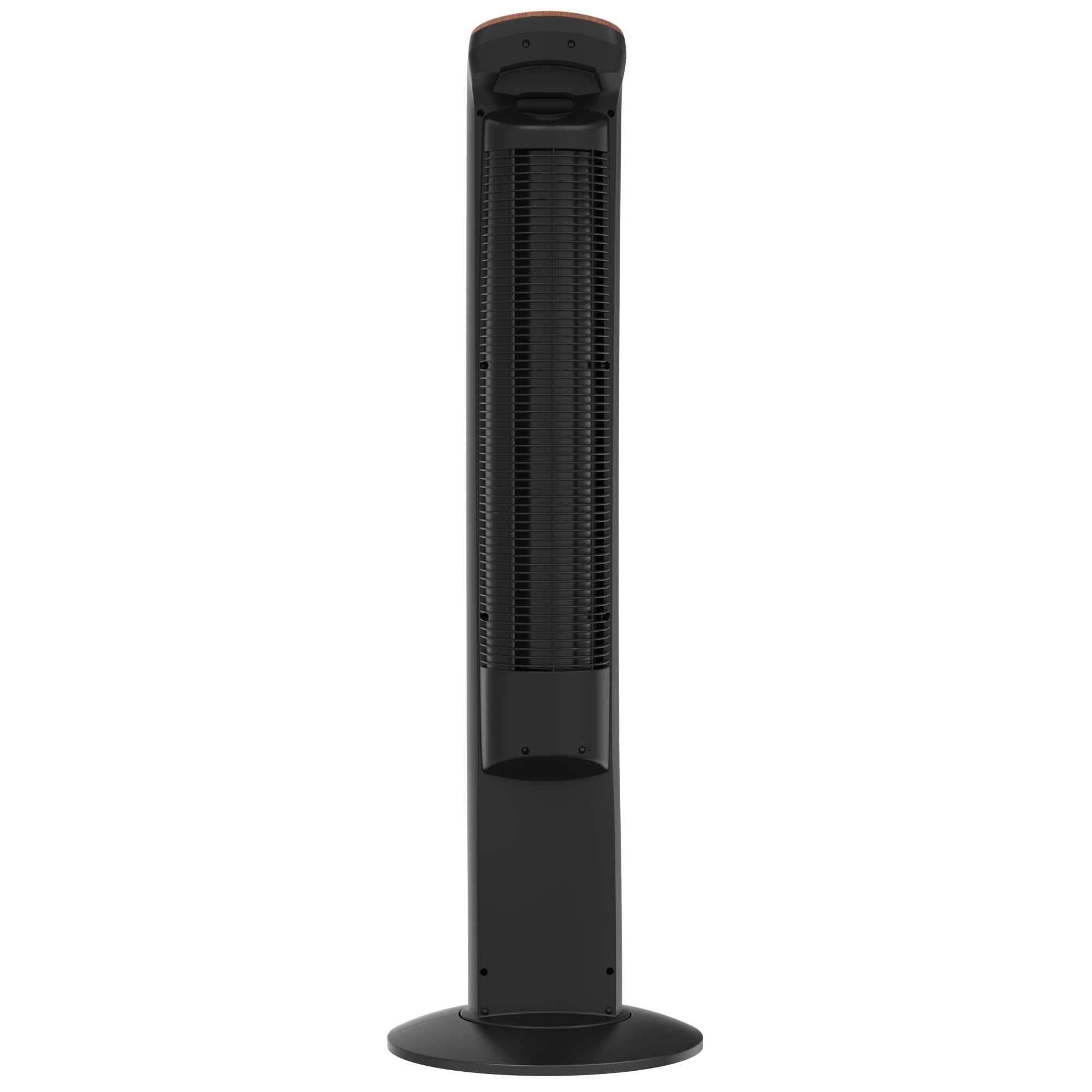 Lasko 42" Wind Curve 3-Speed Oscillating Tower Fan with Bluetooth® Technology, T42905, Woodgrain