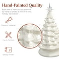 Best Choice Products 15in Ceramic Christmas Tree, Prelit HandPainted