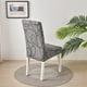 thumbnail image 4 of Chair Covers, 6-Pack, Stretchable, Removable, Washable, Short, Dining Chair Cushion Covers, for Hotels, Dining Rooms, Ceremonies, 4 of 5