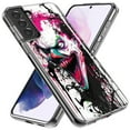thumbnail image 2 of MUNDAZE Samsung Galaxy S20 Shockproof Clear Hybrid Protective Phone Case Evil Joker Face Painting Graffiti Cover, 2 of 5