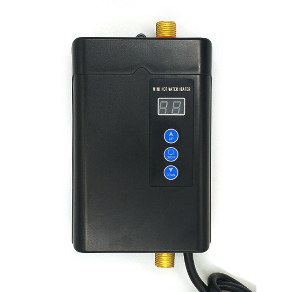 Electric Hot Water Heater Instant Boiler On Demand Tankless with Remote Control for homes, kitchens, apartments
