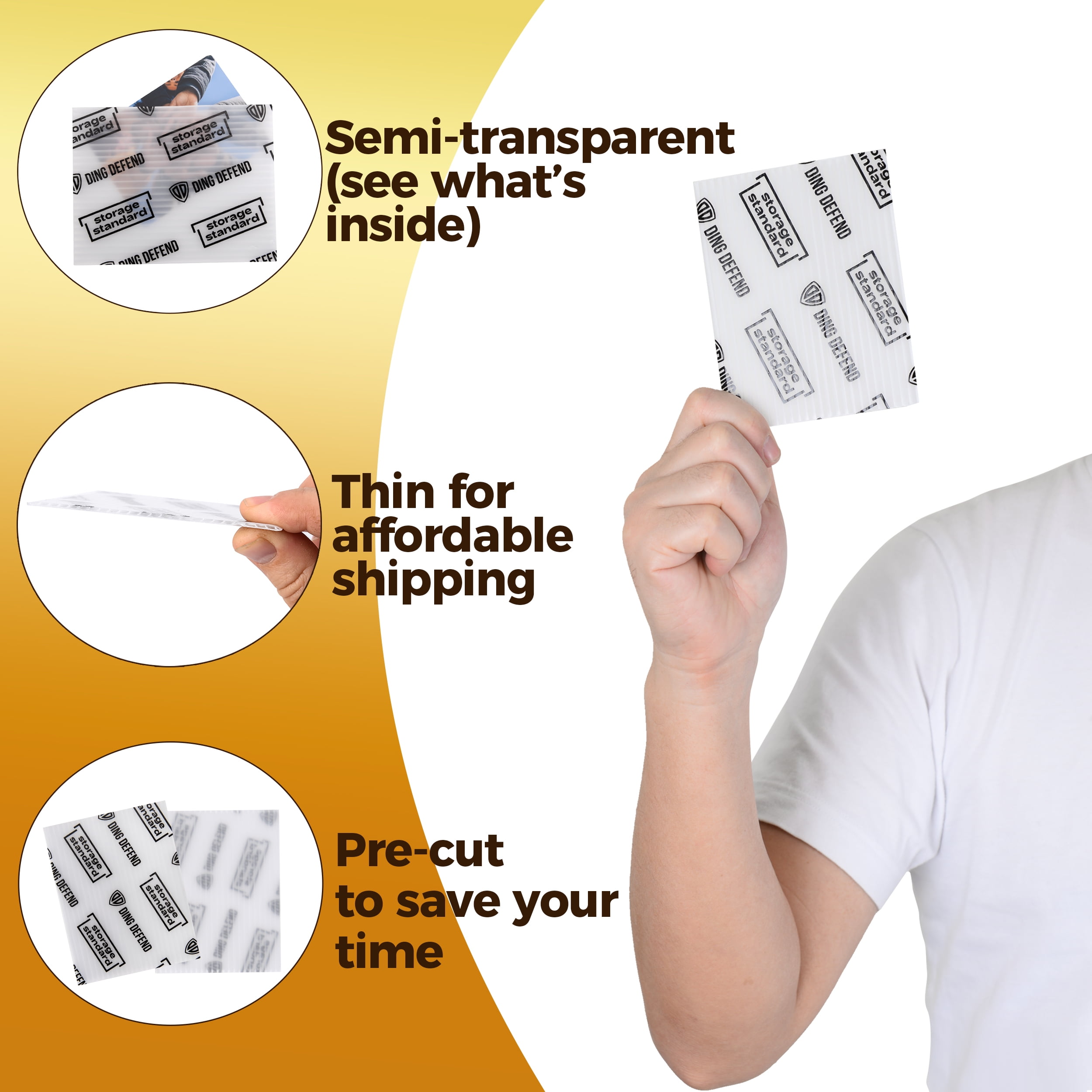 Storage Standard Trading Cards Protector Sleeves Shipping Protector Waterproof Card Holder 510 Pack