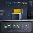 thumbnail image 4 of PUJIMAX 1.5V 3400mWh Rechargeable Lithium Batteries AA 8-Pack with Fast Charger, 4 of 7