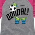 thumbnail image 3 of Toy Story - Gooal - Toddler And Youth Girls Raglan Graphic T-Shirt, 3 of 5