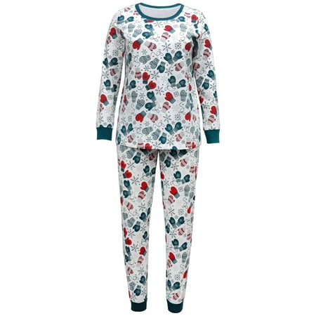 

Family Pajamas Matching Womens Mittens Family Pajama Set