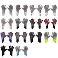 thumbnail image 1 of Goalkeeper Football Gloves Full Latex Non-Slip Thickening Wear-Resistant Breathable(Blue / Black / Red Pink / Green Many Colors)#Hjty001, 1 of 2