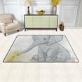 thumbnail image 3 of Coolnut Lightweight Non Slip Carpet Mats 60 x 39 inch (5'x 3'3"), Area Soft Rugs Floor Mat Rug Decoration for Kids Room Living Room Elephant with Little Duck, 3 of 6