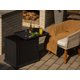 thumbnail image 2 of JJUN Brixton Tray Table - 2-in-1 Outdoor Side Table with Storage and Tray for Patio/Porch | Durable All-Weather Resistant | Classic & Functional, 2 of 9