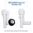 thumbnail image 3 of Kit rompedor de vacío Premium 385316906, a prueba de fugas, compatible con Sealand, 3 of 5