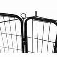 thumbnail image 3 of Bestpet Heavy Duty 8 Panel Folding Metal Pet Playpen Dog Exercise Fence, 24" x 32", 3 of 7