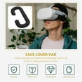 thumbnail image 4 of WHAMVOX 1Pack Replacement VR Cushion Easy-to- for Gaming Black, 4 of 4