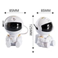 thumbnail image 1 of Lámpara Proyector de astronauta Luz nocturna Cielo estrellado Decoración del hogar (Estrella blanca del abrazo) Ehuebsd Para estrenar, 1 of 1
