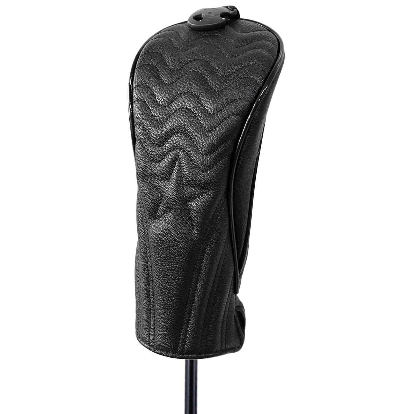 Axioma 2x Waterproof PU Golf Club Head Covers for Woods Driver Hybrids, Golf Club Headcovers Set Golfer Gifts, Golf Putter Sleeve Protector Accessories