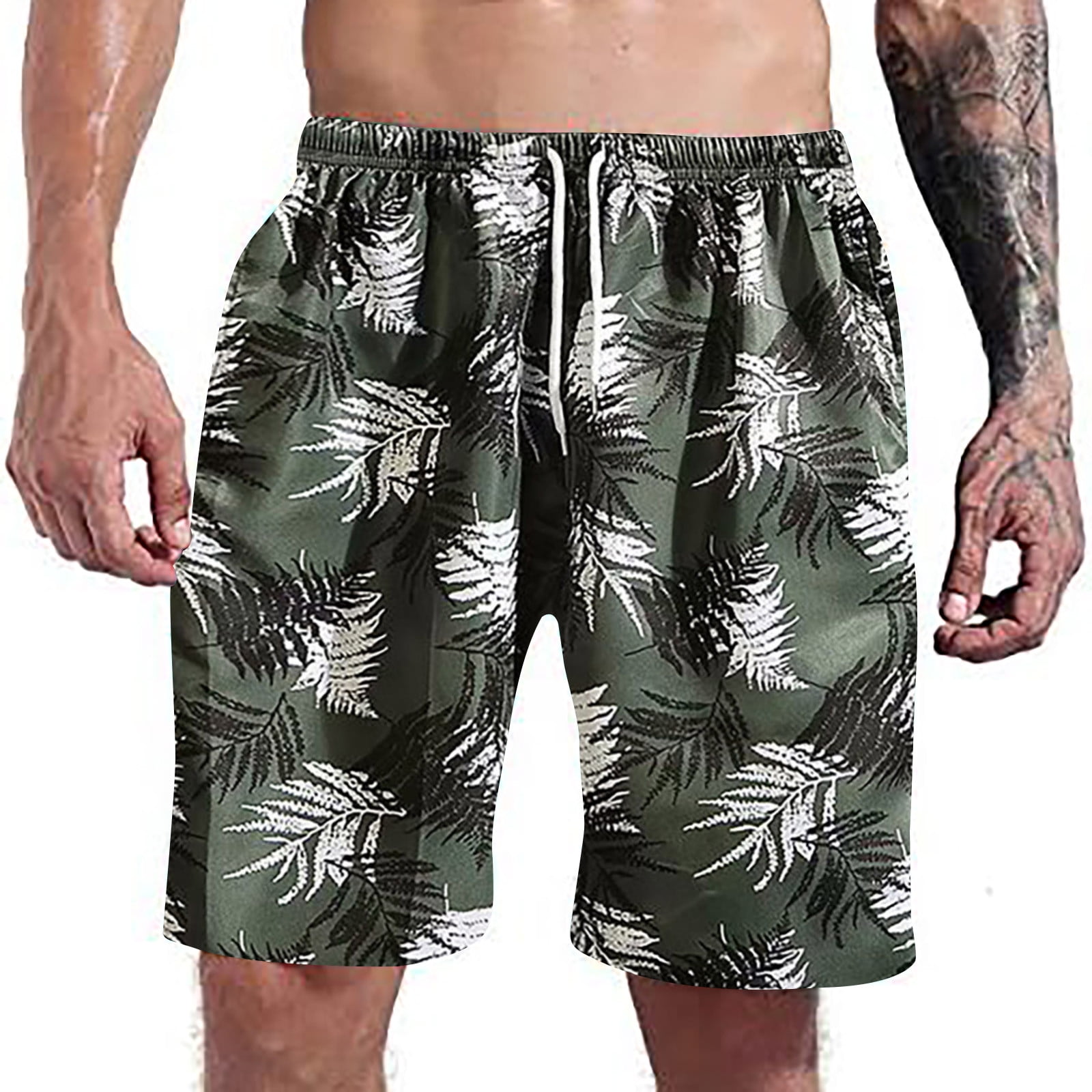 Aayomet Mens Board Shorts Swimwear Mens Slim Fit Quick Dry Swim Shorts ...