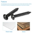 thumbnail image 4 of Uxcell Hex Socket Self Tapping Screws, M5 x 30mm Carbon Steel Wood Screw 50 Pack, 4 of 4
