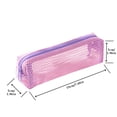 thumbnail image 3 of Estuche de Malla con Cremallera – Bolsa Portátil para Guardar Artículos de Papelería para Niños y Niñas – Organiza Bolígrafos, Lápices y Pinceles – Úsalo Como Estuche para Lápices o Bolsa Multiusos p, 3 of 7