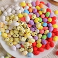 thumbnail image 5 of Zhourta 50PCS Easter Mini Eggs Decoration Home Decoration Party Supplies Small Color Toy Easter Eggs Hunt Game0.78×0.98Inch, 5 of 9