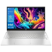 New HP Pavilion 15.6" FHD IPS Touchscreen Laptop, Intel Core i7-1355U up to 5.0GHz, 16GB DDR4 RAM, 512GB SSD,Backlit Keyboard ,Webcam, HDMI,Wifi 6,Bluetooth,Windows 11 Pro,Silver