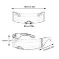 thumbnail image 3 of Gafas de sol al aire libre Lente de una pieza Ciclismo Gafas de sol Deportes Playa Gafas diarias, 3 of 3