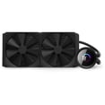 thumbnail image 2 of NZXT Kraken 280mm - RL-KN280-B1 - AIO CPU Liquid Cooler - LCD Display - 2 x F140P Static Pressure Fan Radiator Fans, Intel LGA 1851/1700 & AMD AM5 Compatible, 2 of 7