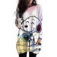 thumbnail image 3 of Sudadera con capucha de dibujos animados de Snoopy para mujer, edición de primavera y otoño, sudadera con cuello redondo para mujer, nueva moda 2024, ropa deportiva para parejas, 3 of 5