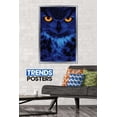 thumbnail image 2 of Owl - Eyes Wall Poster, 22.375" x 34", Framed, 2 of 3