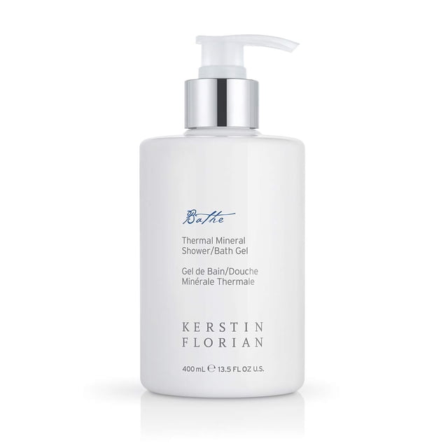 Kerstin Florian Gel de baño y ducha mineral termal limpia y nutre la piel Gel de baño mineral vigorizante Úselo como gel de ducha espumoso o baño de burbujas (13.5 fl oz)