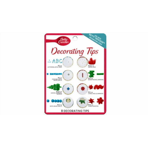 Betty Crocker Decorating Tip Set