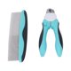 thumbnail image 4 of Cortauñas para mascotas, seguro, ergonómico, profesional, LED, recortador de garras para mascotas, Kit de peine para el pelo con lima para perros y gatos, 4 of 8